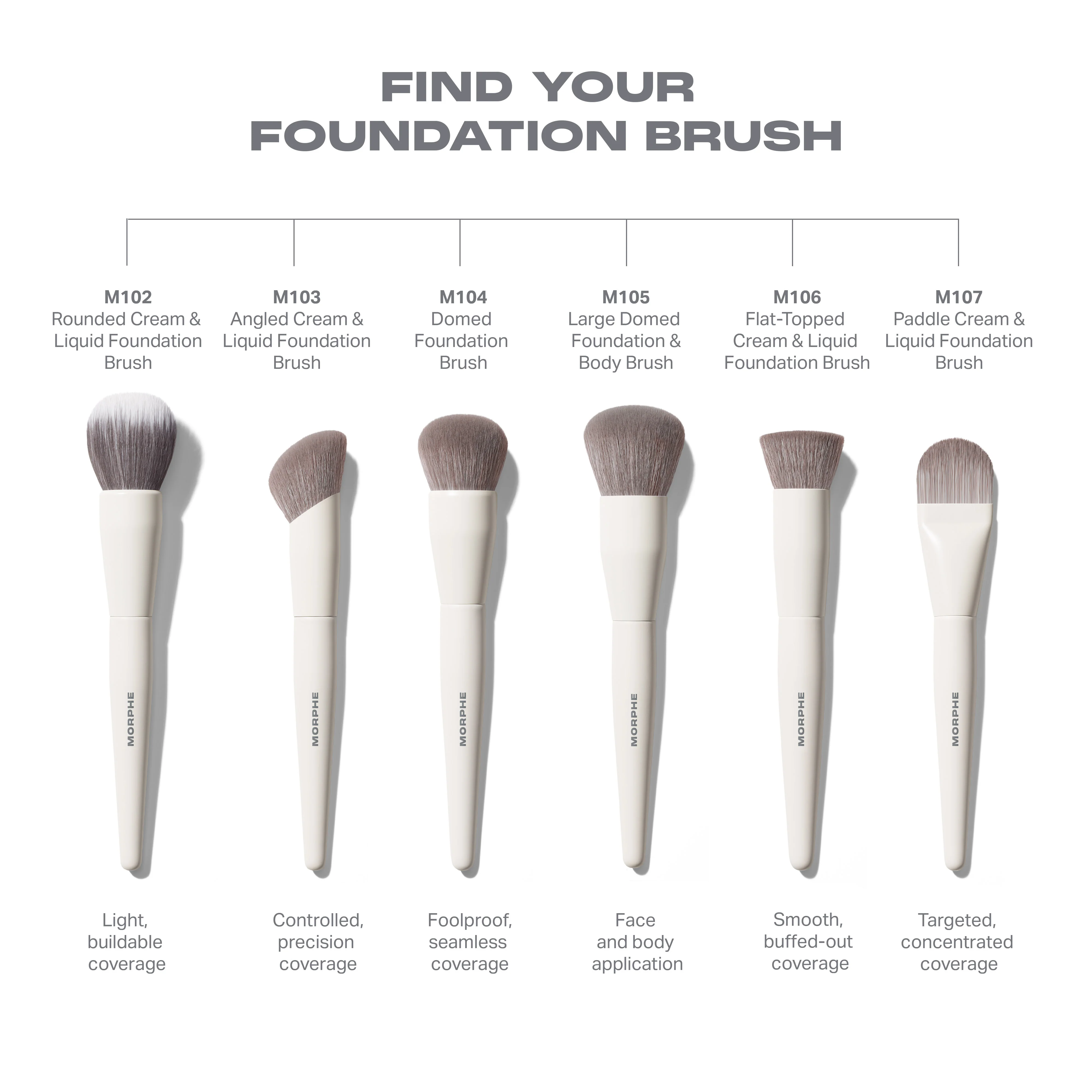 M104 Domed Foundation Brush - Image 5